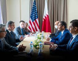 Qatar's Deputy PM meets with US secretary of state